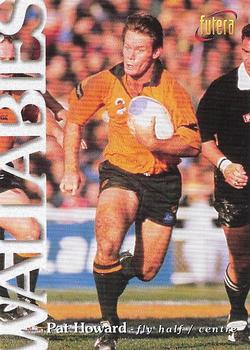 1996 Futera Rugby Union #15 Pat Howard Front